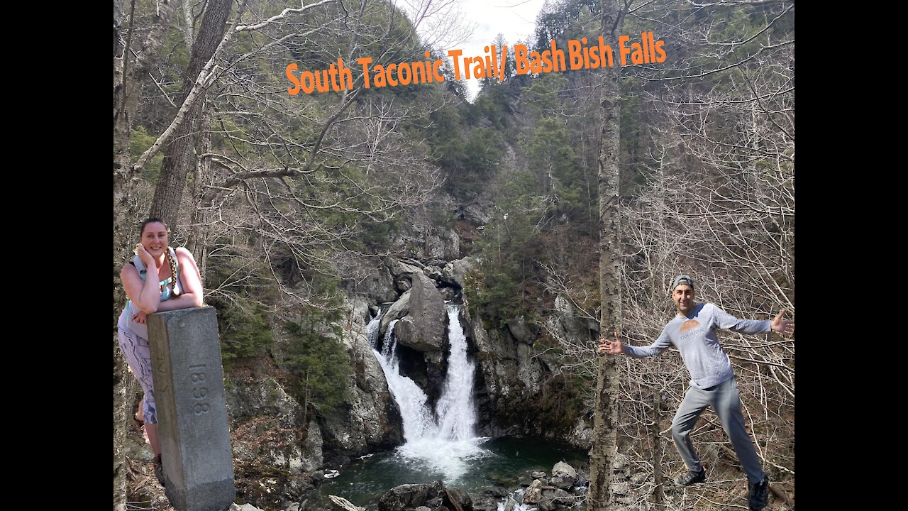 🌄 Walking the Border | TWO States at Once | Bash Bish Falls