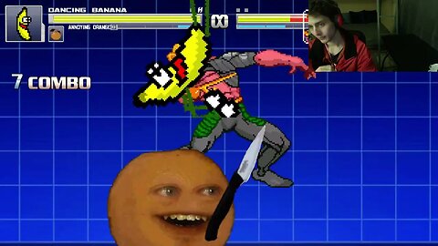 Fruit Characters (Annoying Orange And Dancing Banana) VS Aquaman In An Epic Battle In MUGEN