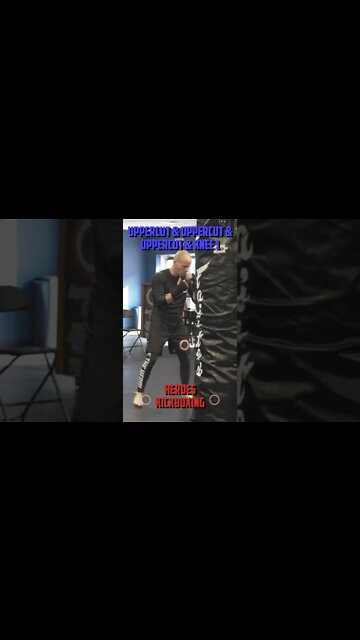 Heroes Training Center | MMA "How To Double Up" Uppercut & Uppercut & Uppercut & Knee 1 BH | #Shorts