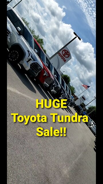 2024 Toyota Tundra Sale!