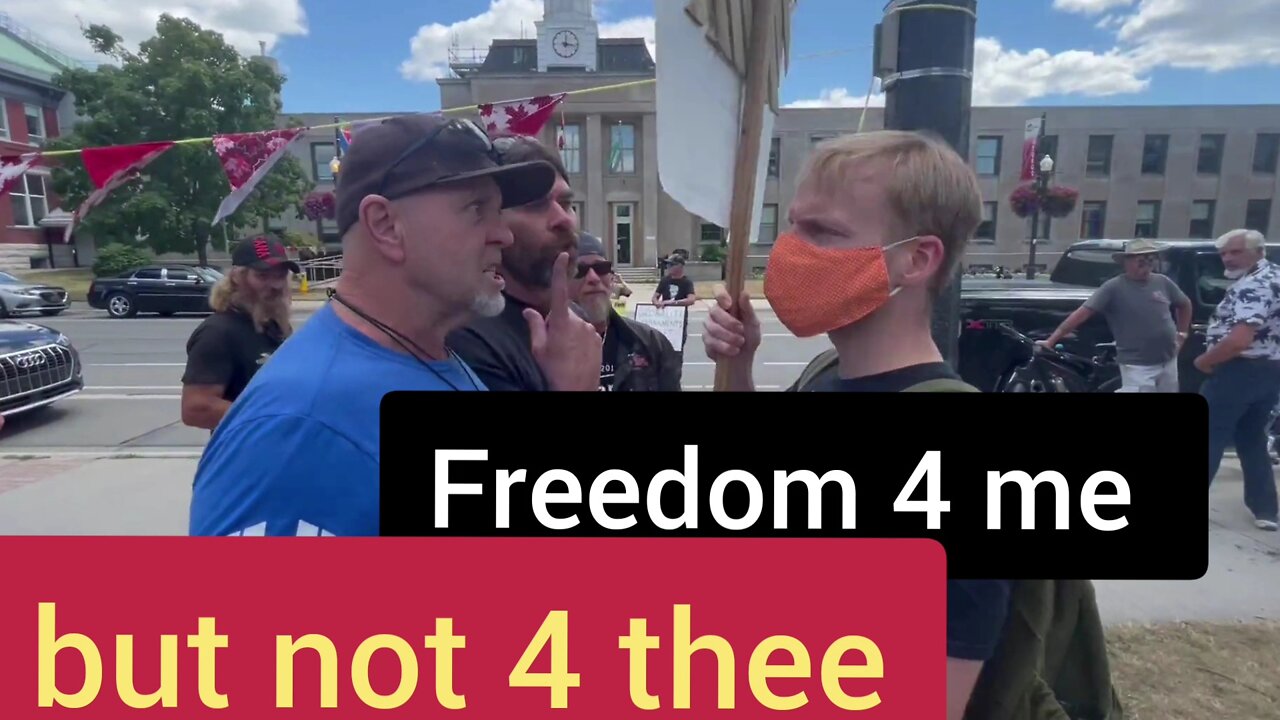 Freedom 4 me but NOT for thee