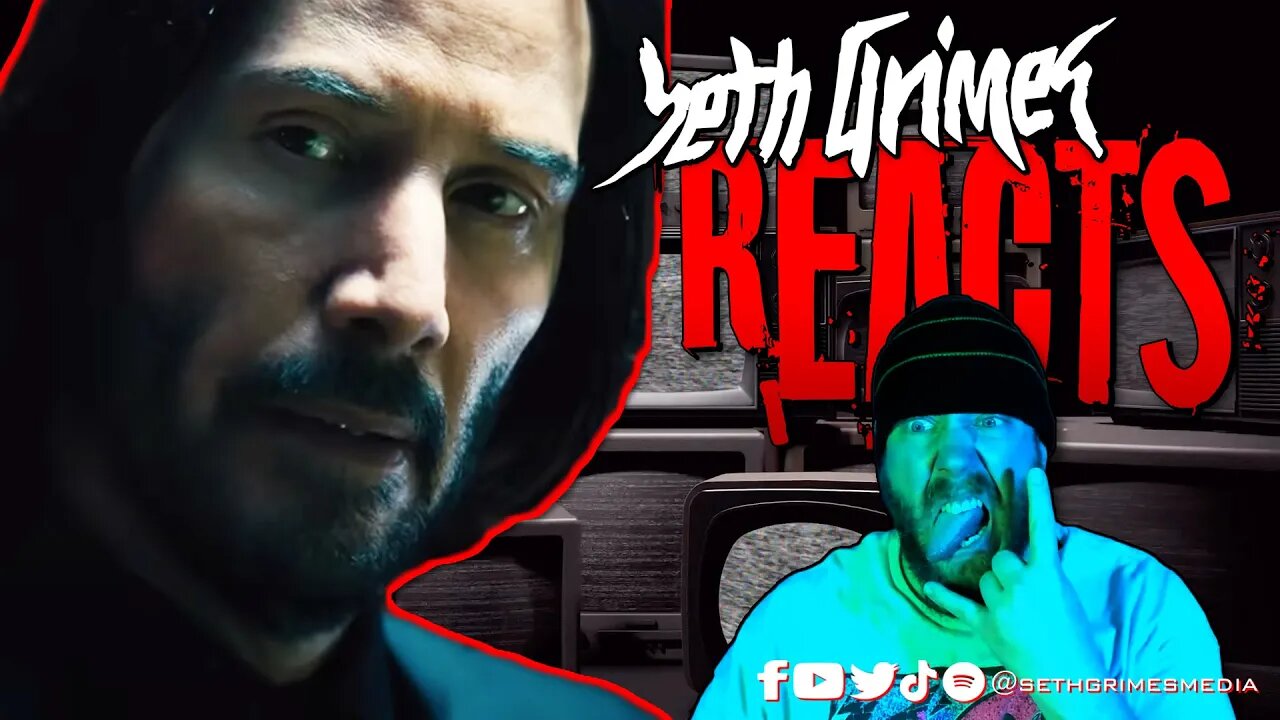 John Wick Official Trailer REACTION | #trailerreaction #johnwick4 #keanureeves