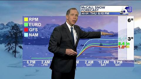 Treasure Valley Snow is on the Way