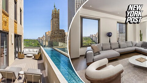 Rare NYC penthouse offers your very own private pool overlooking Central Park