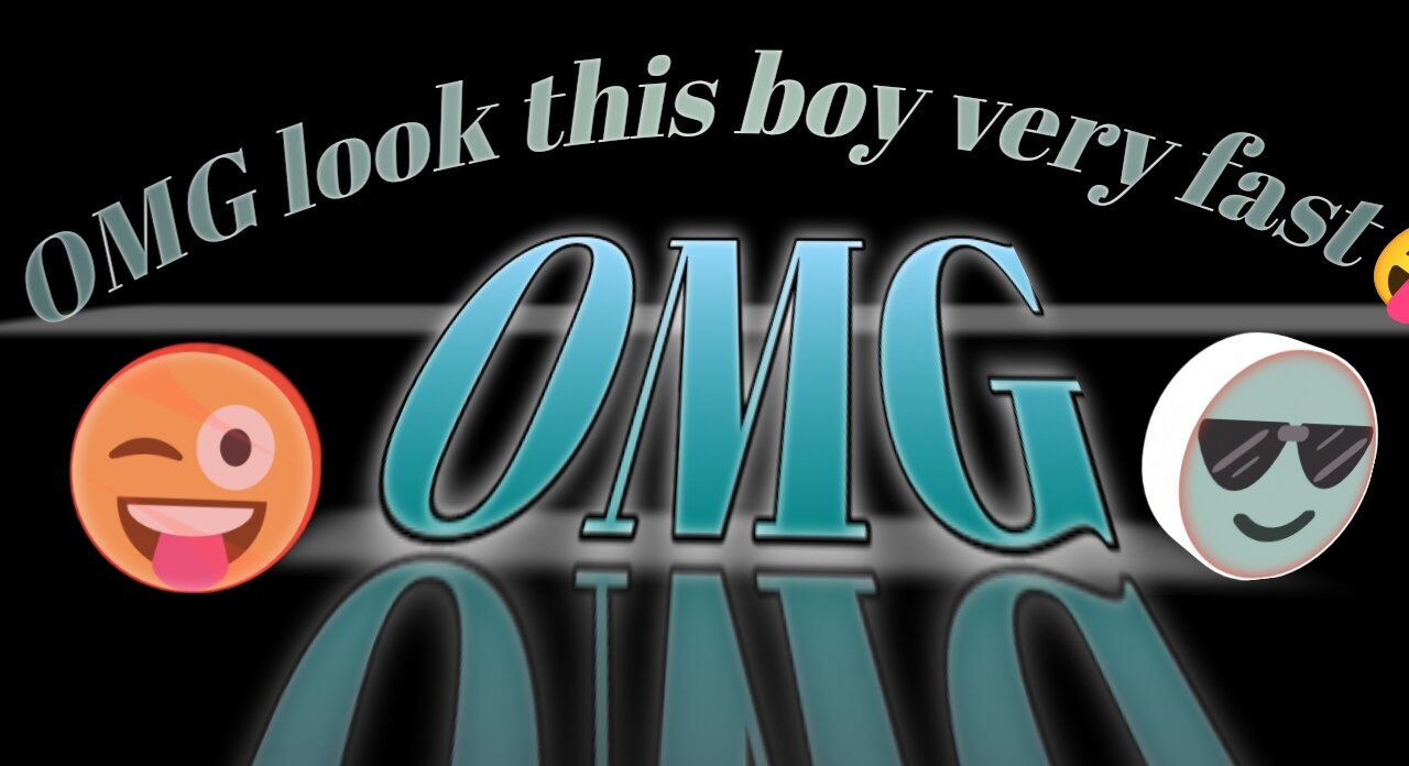 Funny boy to fast
