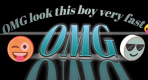 Funny boy to fast