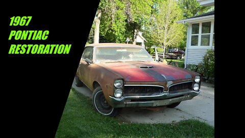 1967 Lemans/GTO Restoration Episode 10. Front Suspension Removal Success