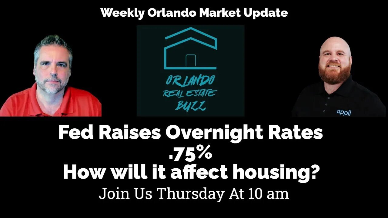 Fed raises overnight rates .75%, how will it affect the housing market?