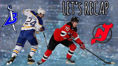 Buffalo Sabres lose again to the New Jersey Devils 3-1. Sabres drop both games of global series.