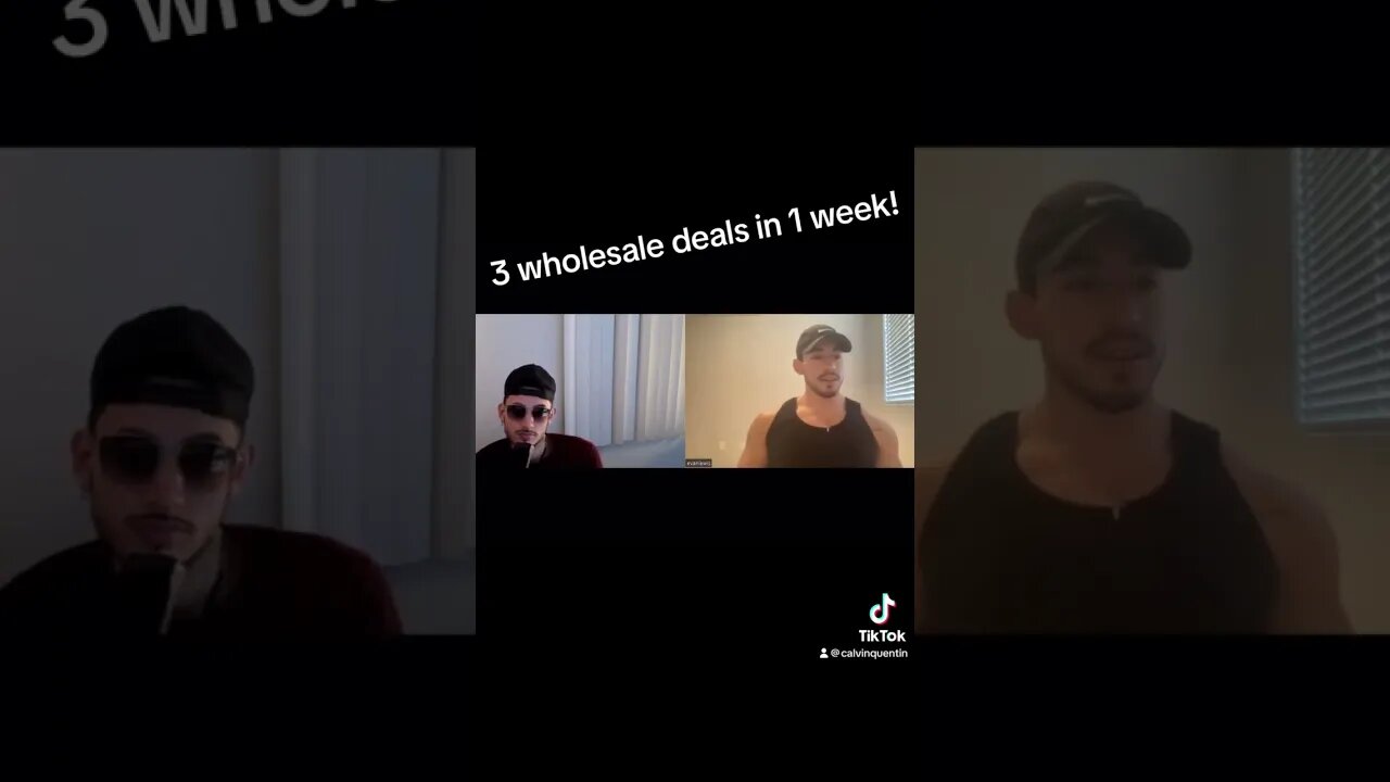 He got his first 3 deals in a week! Full vid on channel