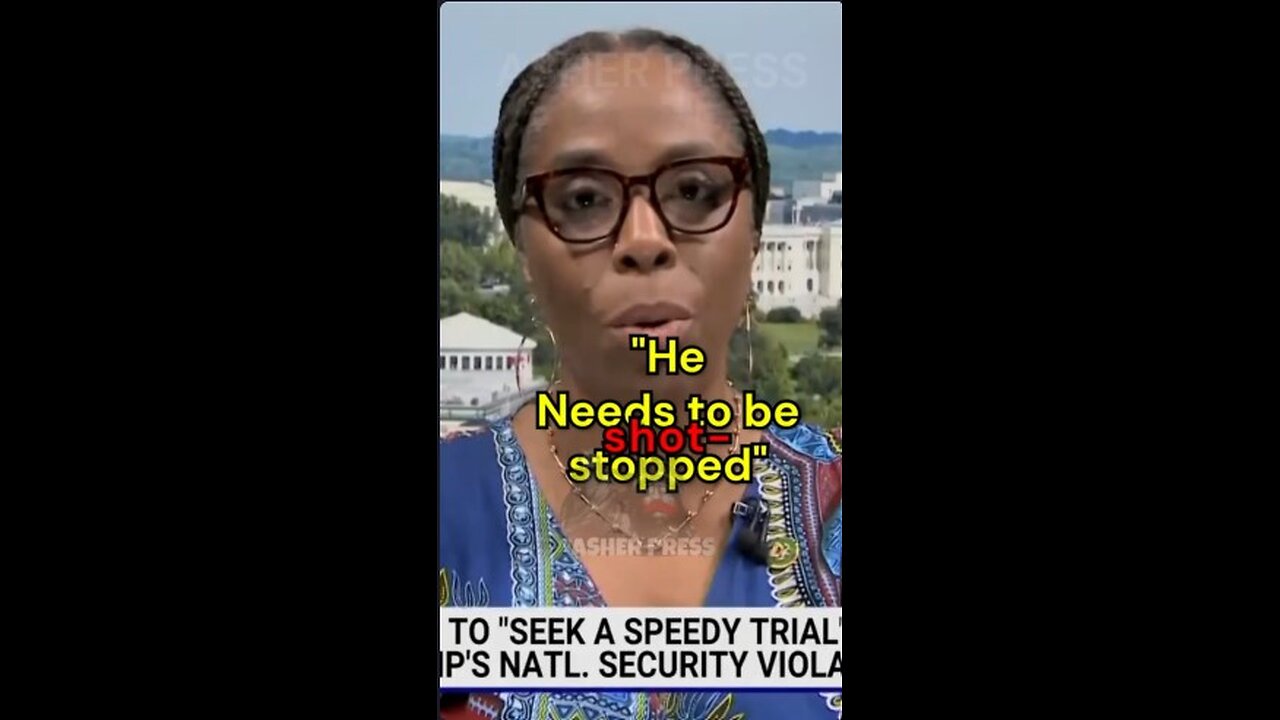 Del. Stacey Plaskett (D-Virgin Islands) [Trump] needs to be shot— stopped. 06.2023