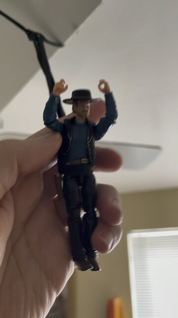 Thrillseeker Clay made himself a ride for National Ceiling Fan Day