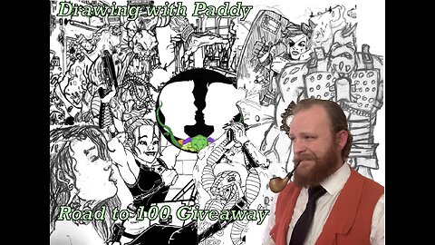 Drawing with Paddy: Road to Rumble 100