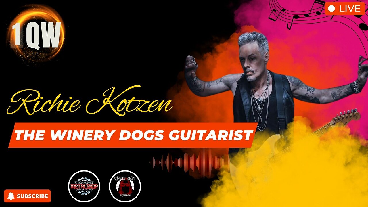1 Question With... The Winery Dogs Guitarist / Vocalist Richie Kotzen