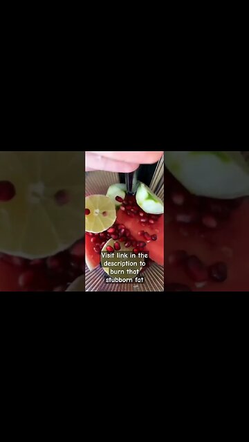 Watermelon, Pomegranate, and Lime Smoothie Recipe: Your Weight Loss Refresher Drink #shorts