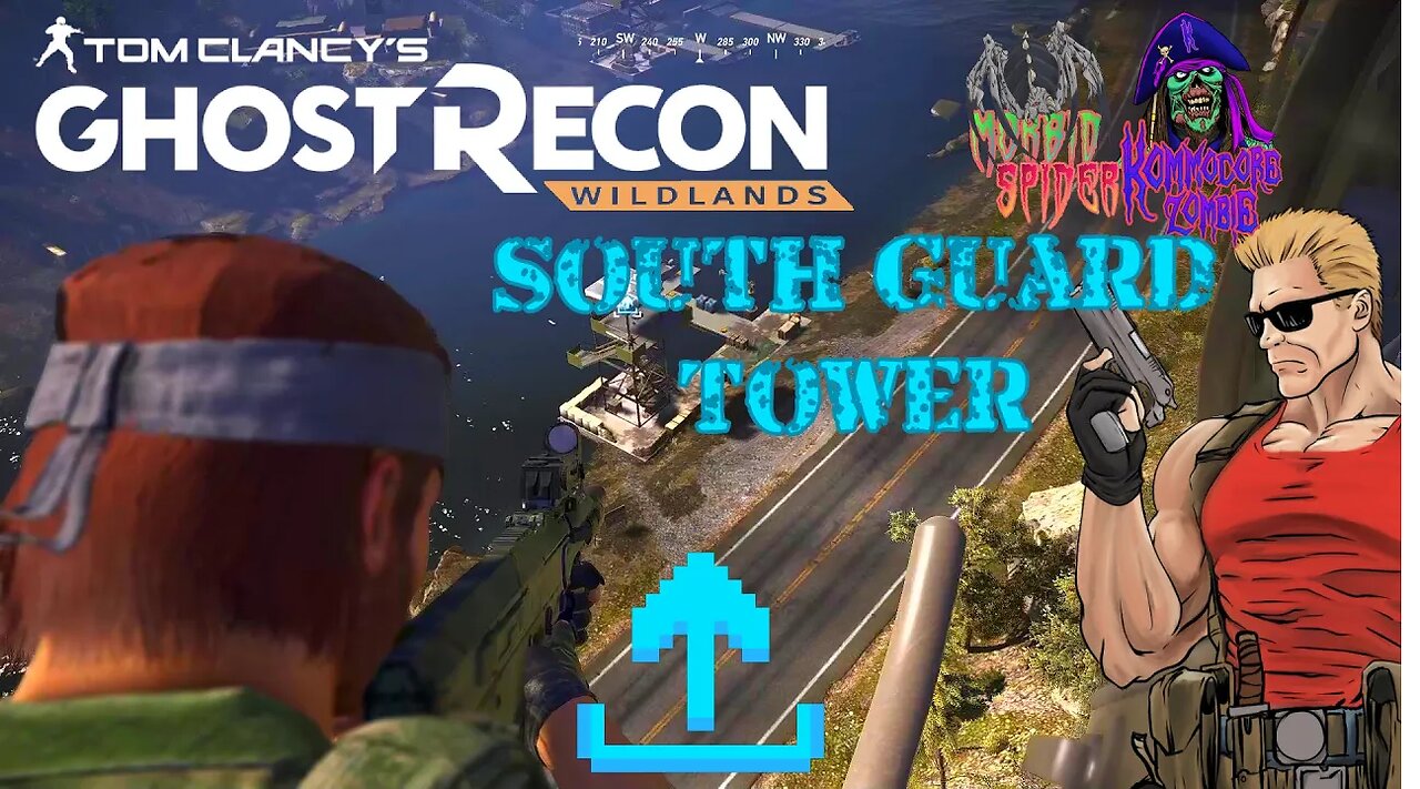 La Cruz - South Guard Tower: Big Boss and Duke Nukem's Adventure in Ghost Recon Wildlands