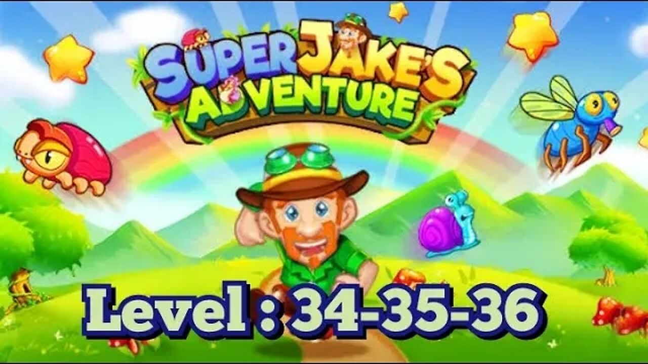 Super Jacke´s Adventure: Level, 34 - 35 - 36