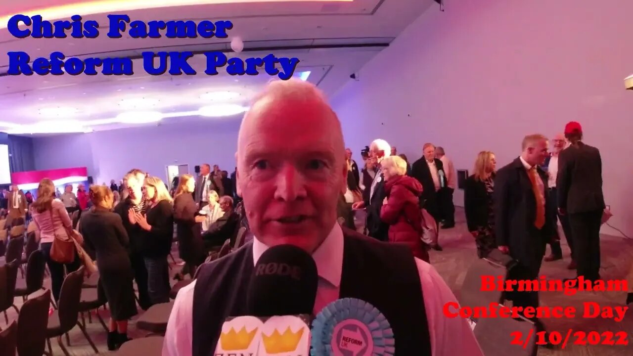 CHRIS FARMER FROM REFORM UK PARTY, GEEZER JOHNSON REPORTS