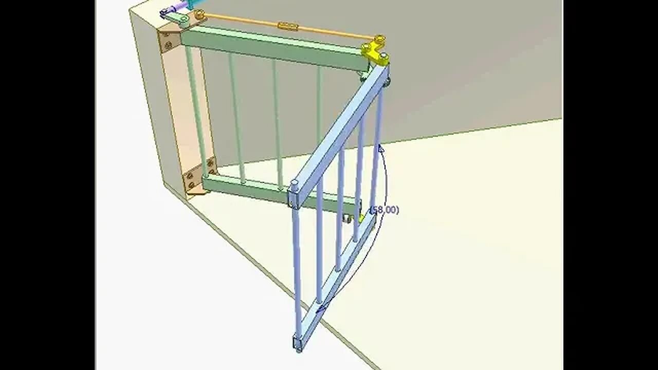 2003 Bi folding gate 1