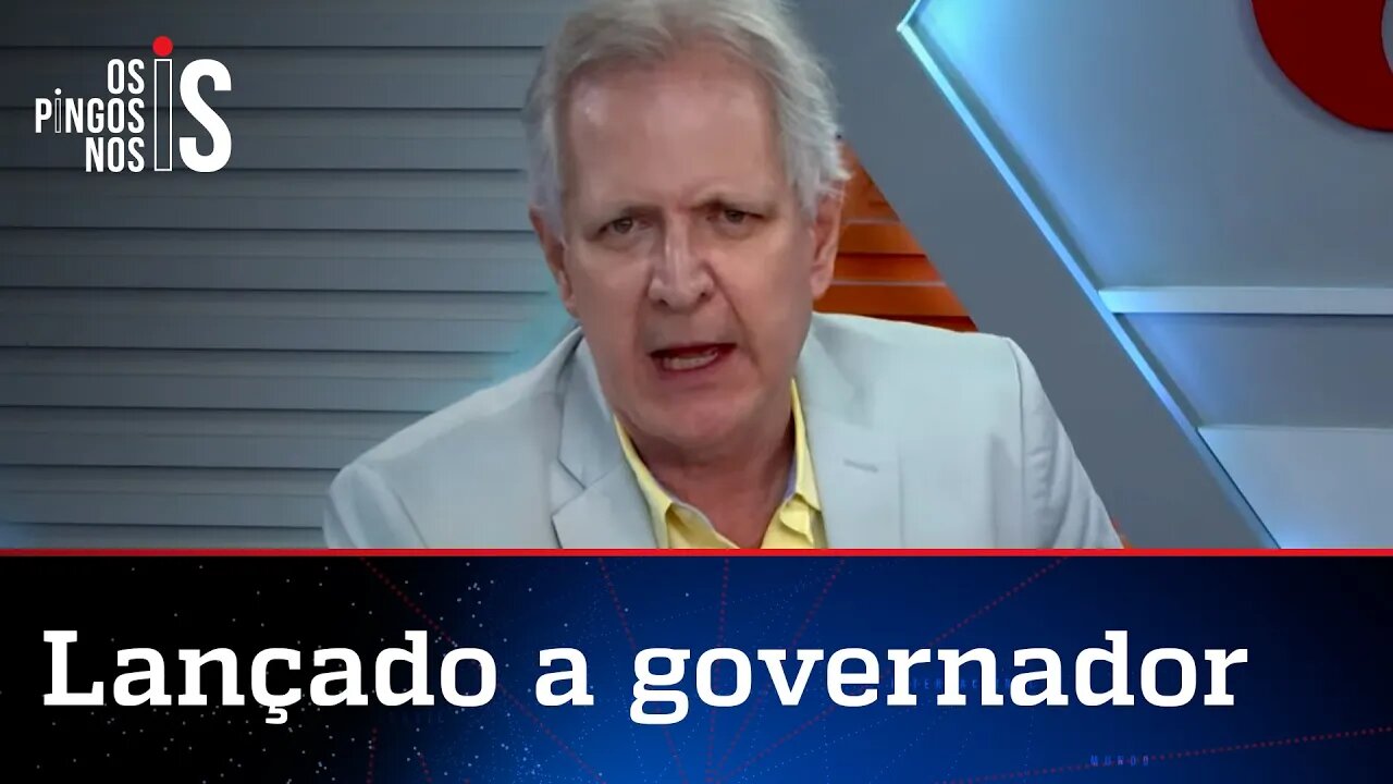 Augusto Nunes: Tarcísio Gomes de Freitas é uma grande notícia para São Paulo