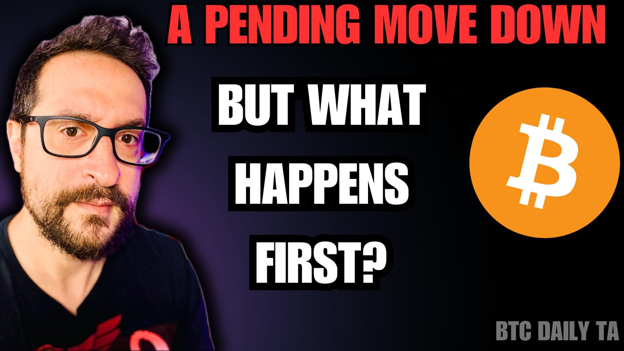 A Pending Move Down - But What Happens First? - Bitcoin Today