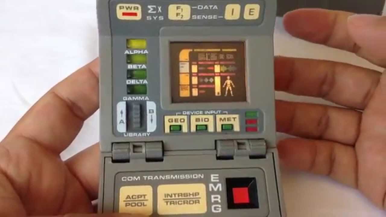 Star Trek The Next Generation MEDICAL TRICORDER Review & Comparison