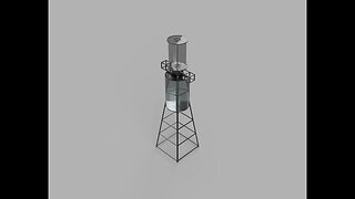 VAWT Wind Water Power Line Tower Flywheel Generator