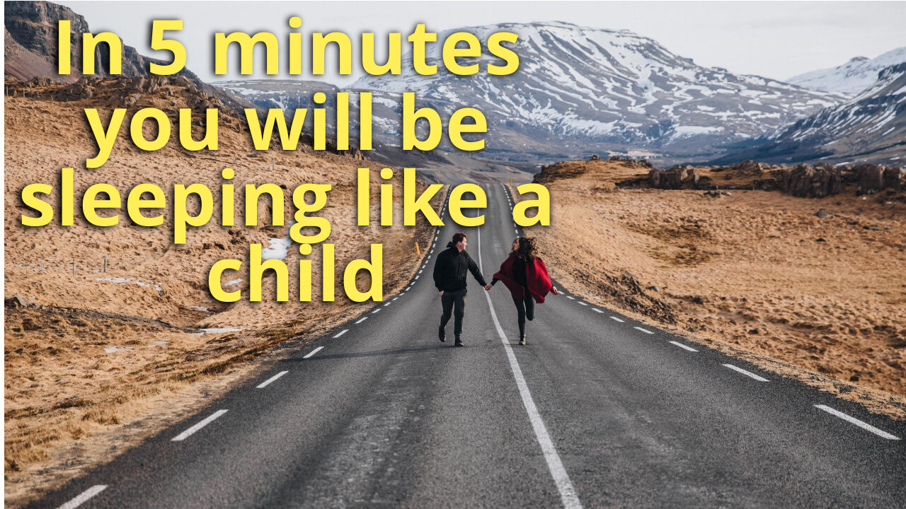 Music relax, very beautiful video with snow, in 5 minutes you will be sleeping like a child