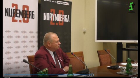 Rafał Mossakowski w Sejmie 19.09.2022 konferencja prasowa oraz 10.posiedzenie Komisji Norymberga 2.0