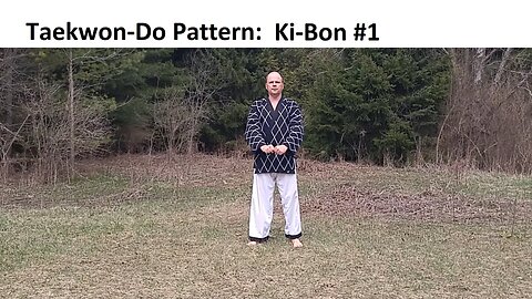 Baehr Taekwondo: Pattern 01 - Ki-Bon - 1 (2024-04-14) - Final