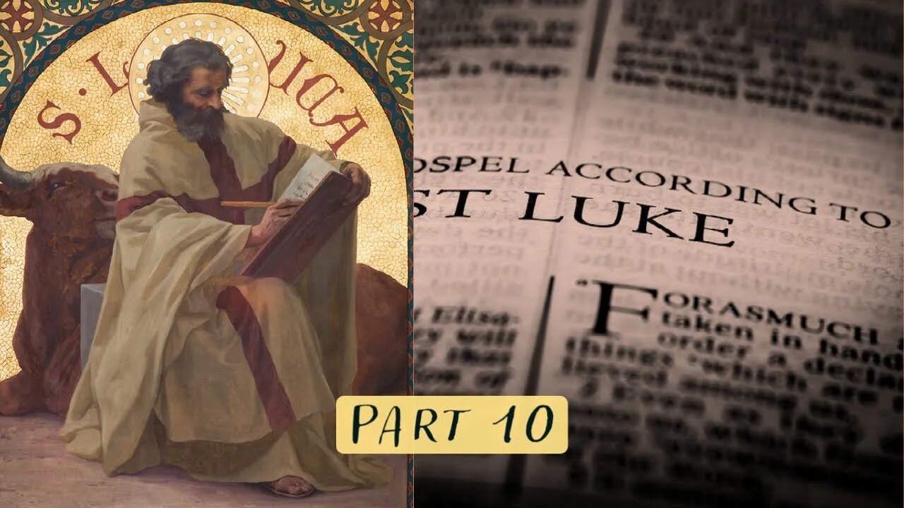 The Gospel of Luke - Read and Discussed (Part10) with Christopher Enoch