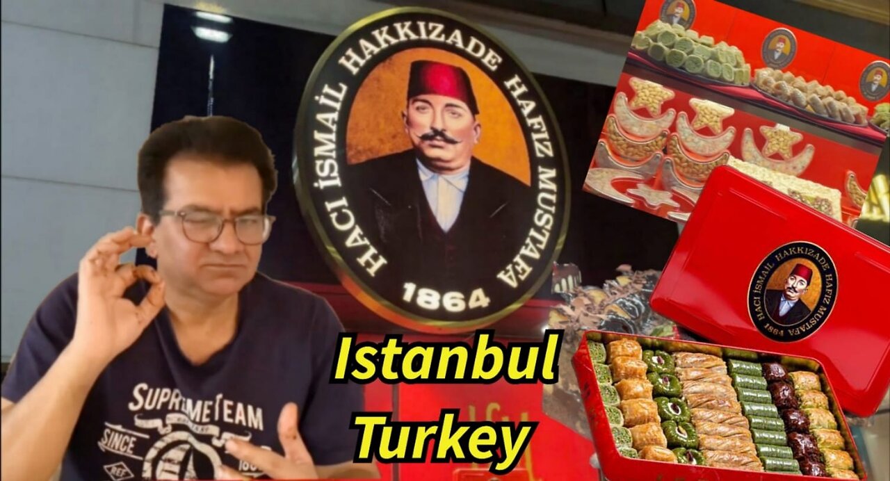 Hafiz Mustafa since 1864 Best Baklava Istanbul Turkish