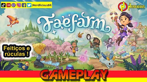 🎮 GAMEPLAY! FAE FARM é uma ilha cheia de feitiços e rúculas. Confira nossa análise e Gameplay!