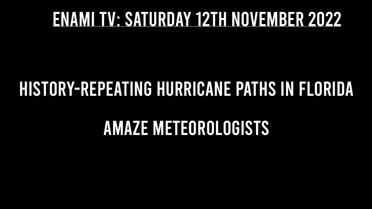 History repeating hurricane paths in Florida amaze meteorologists