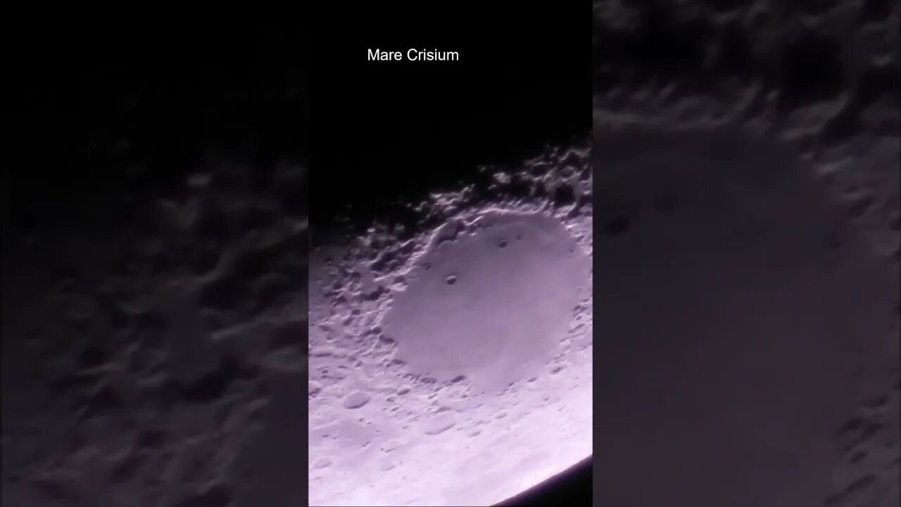 A rare look at Mare Crisium