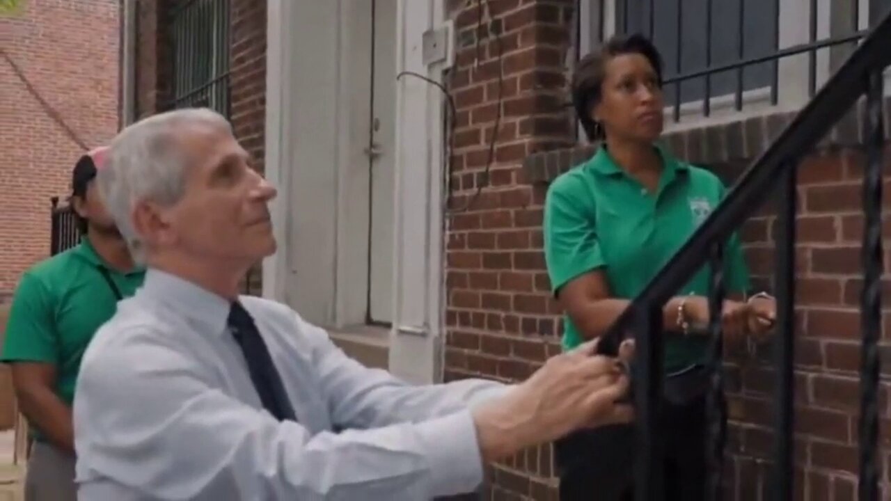 Fauci and DC Mayor Muriel Bowser get shut down as they go door to door promoting the jab in 2021