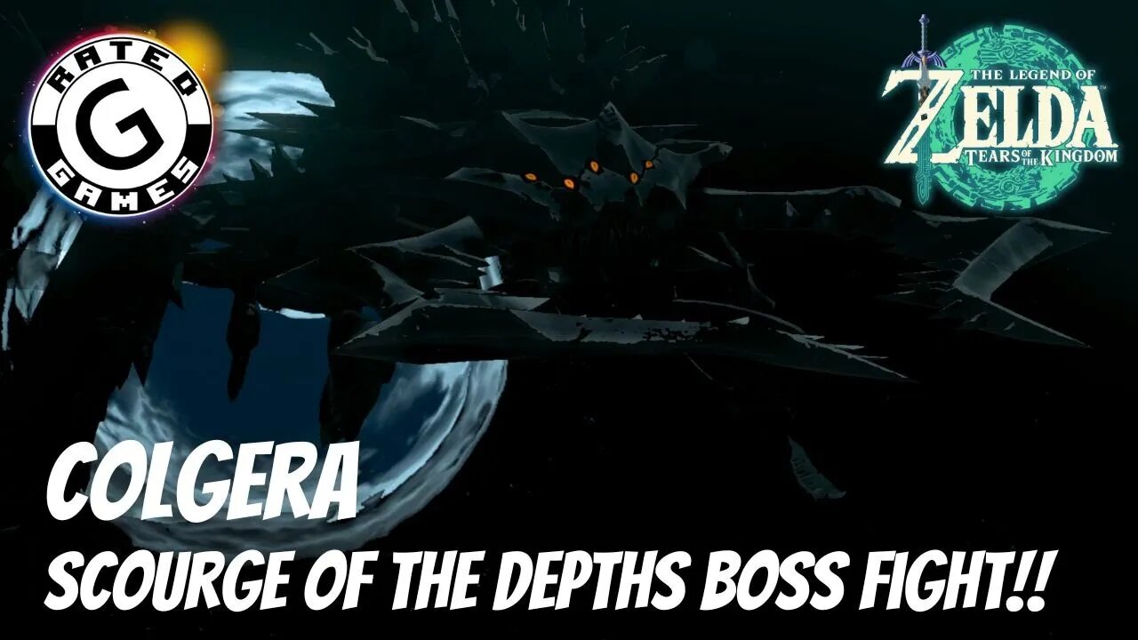 Colgera - Scourge of the Depths Boss Fight - Tears of the Kingdom Boss Fights