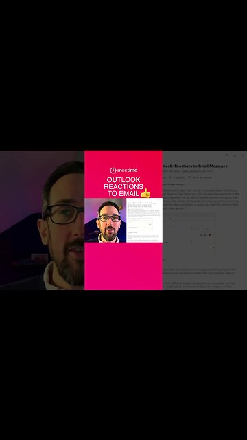 Microsoft Outlook Reactions To Email Messages 👍