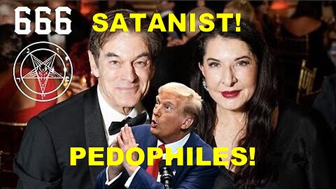 Call Pedophile Satanist Psyop Trump Hires Satanist Dr Oz To Staff Again!