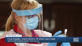 FDA pannel endorses Pfizer coronavirus vaccine