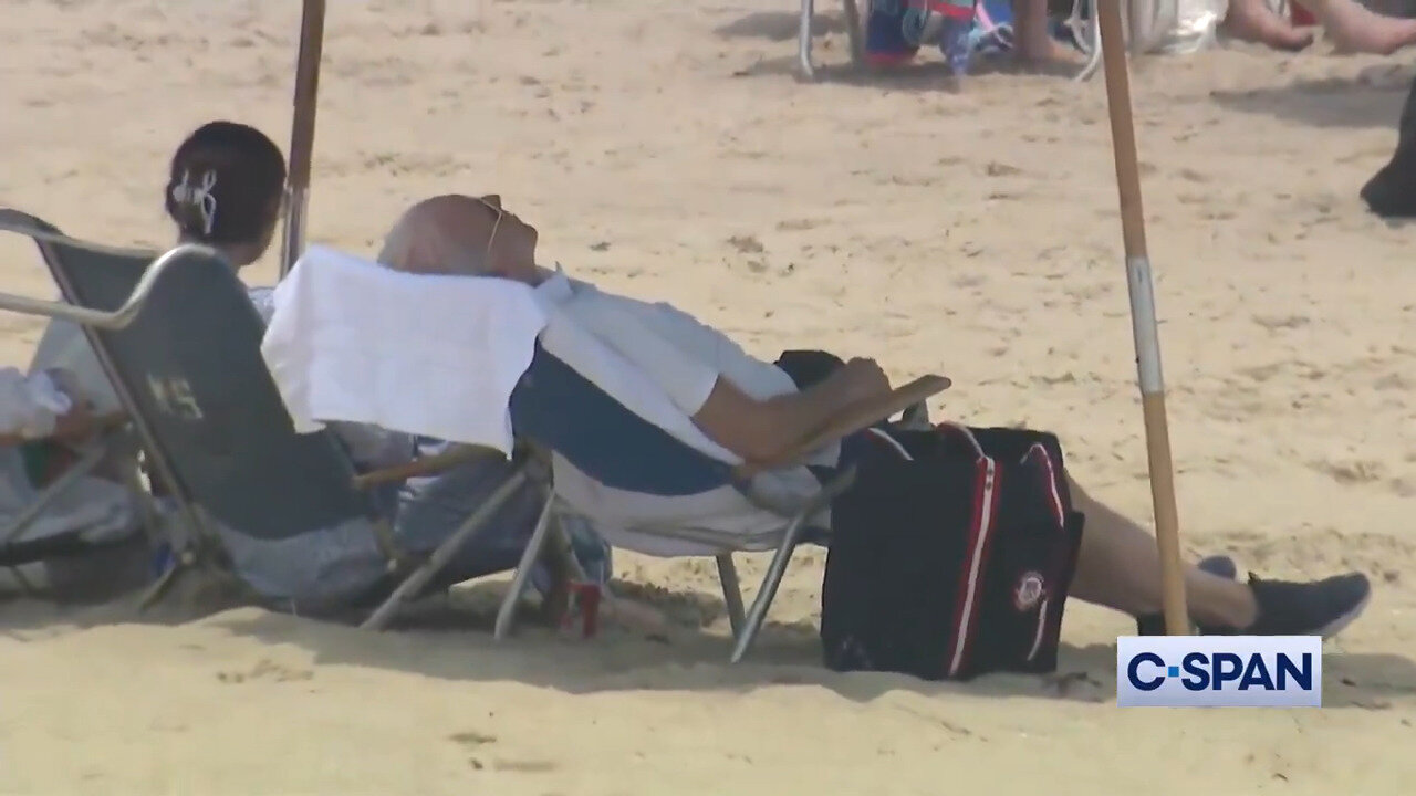 'Who's Actually Running This Joint?' We've Got A Beach Sighting Of Placeholder President Biden