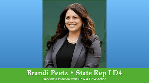 Brandi Peetz • State Rep LD4 Pos 2 Candidate