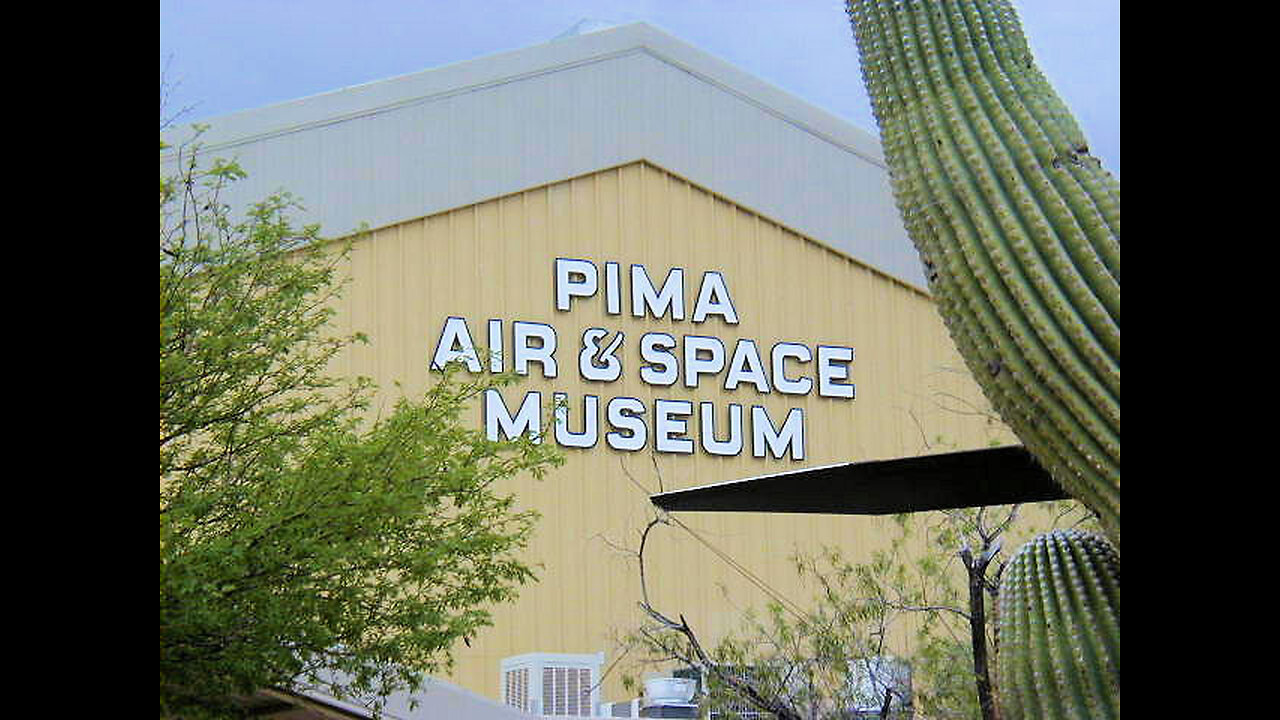 LIVE from Inside the Pima Air and Space Museum.