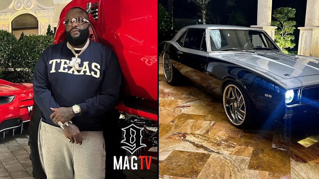 Rick Ross Takes Delivery Of His Long Awaited Camaro SS! 🚙