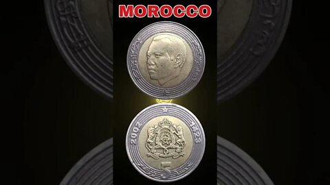 Morocco 5 Dirhams 2002.#shorts #coinnotesz