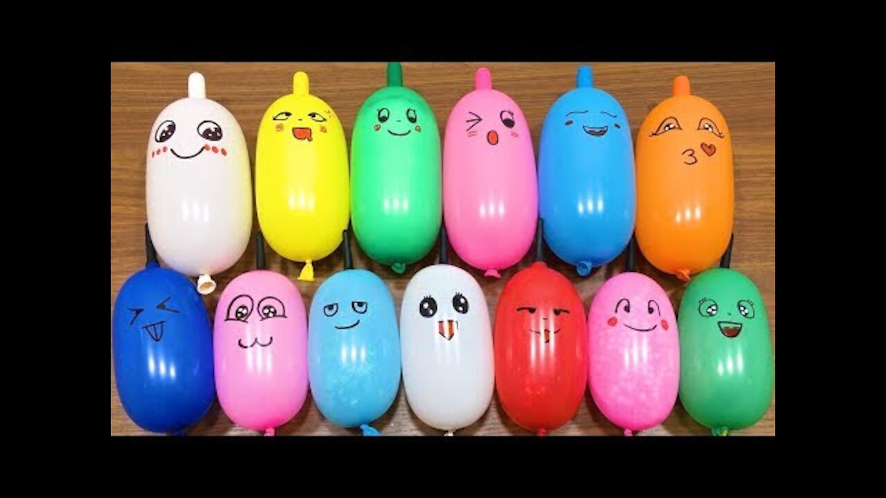 Making Slime with Funny Balloons - Satisfying Slime video Ever