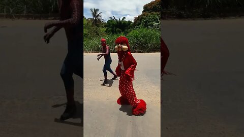 SUPER NINJAS, DANÇANDO FOFÃO, MICKEY MOUSE E HOMEM-ARANHA NA CARRETA DA ALEGRIA TRIPLO X, LIKE 206