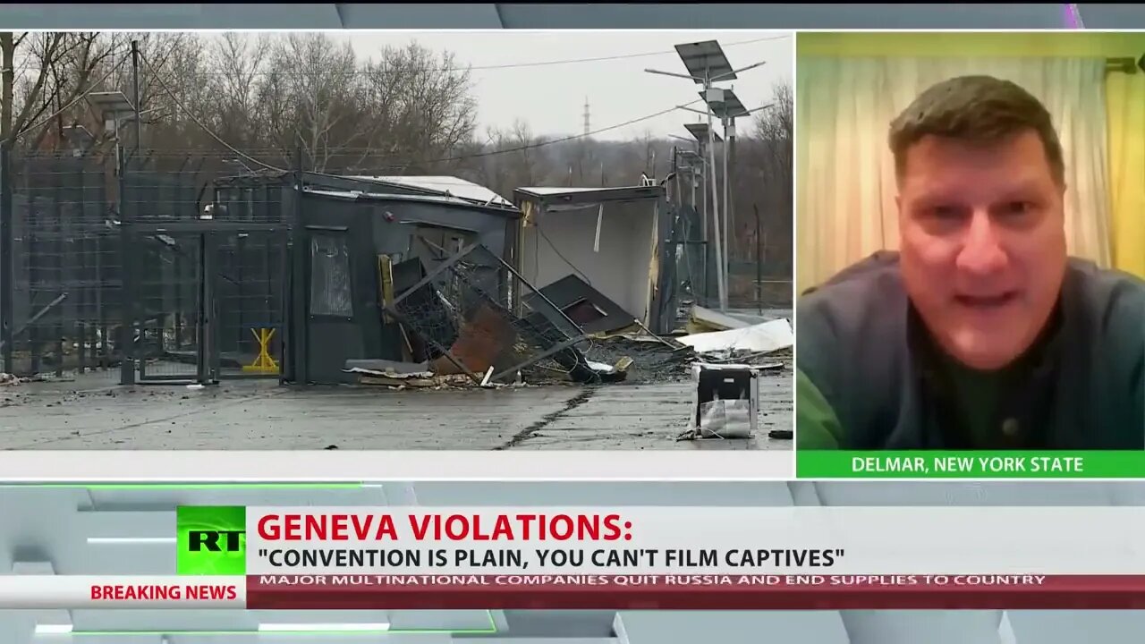 Geneva Convention violation | Ukrainian army filming war prisoners abuse