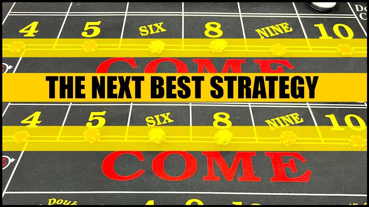 The Best Craps Strategy (Must Play) || The Lagerman