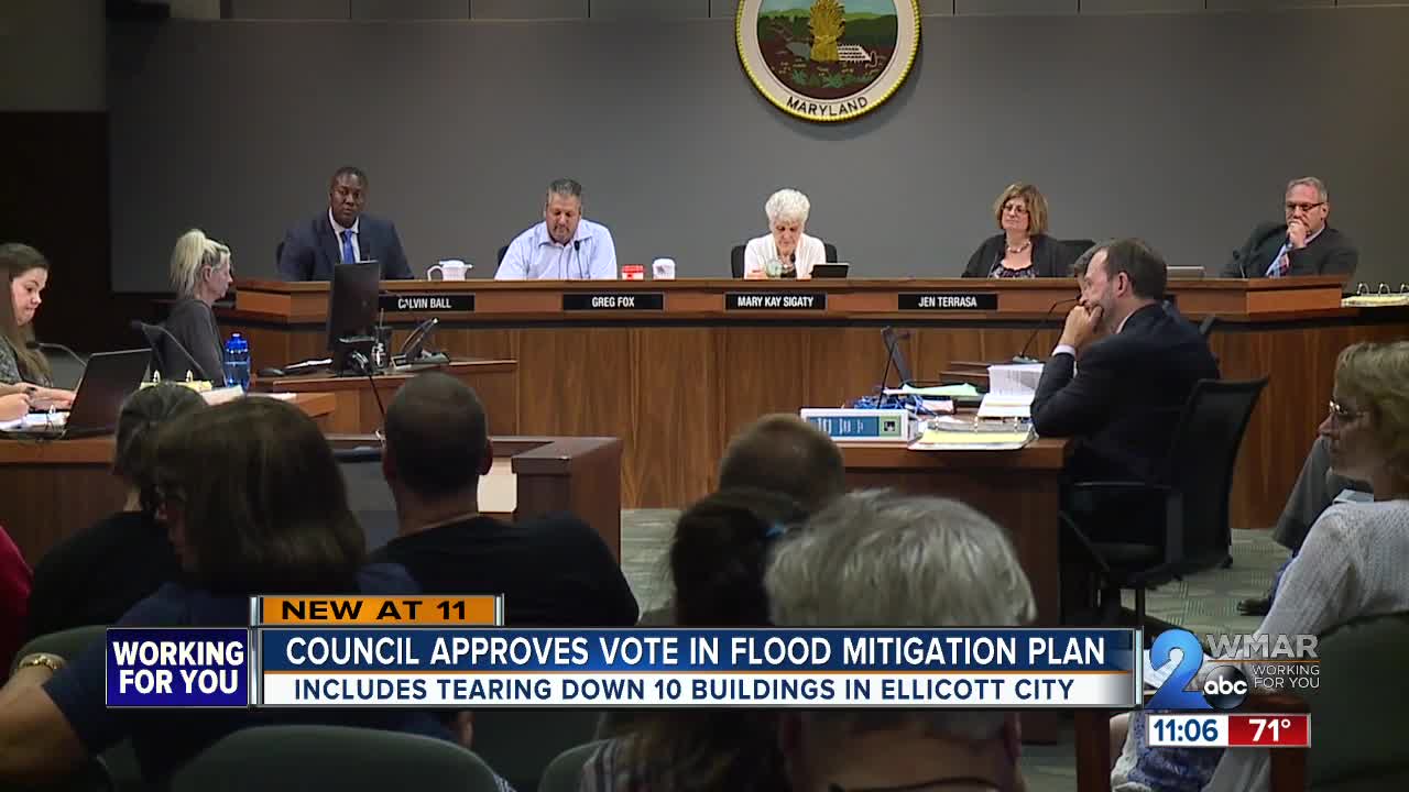 Council approves $50 million flood prevention proposal for Ellicott City